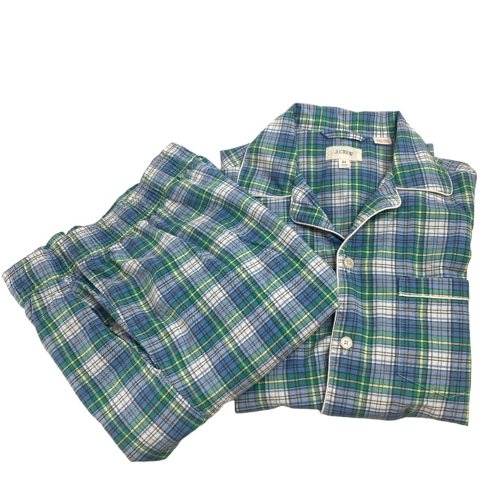 🥶J.CREW - Men Broken-in organic cotton oxford lounge set Size XS